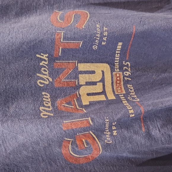NWOT NFL NY Giants exclusive collection Circa 1925 Men's sz L tshirt - Picture 2 of 5